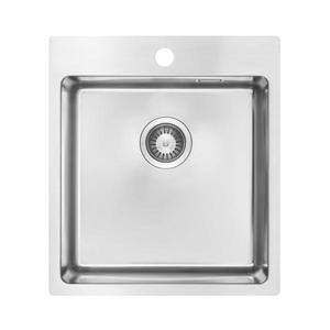 Chiuvetă de bucătărie Deante ZPO_010A OLFATO 50, 5x45 cm oțel periat imagine