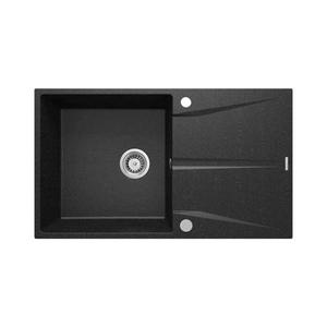 Chiuvetă de bucătărie Deante ZRC_211A CORIO 50x86 cm granit/grafit imagine
