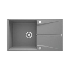 Chiuvetă de bucătărie Deante ZRC_S11A CORIO 50x86 cm granit/gri metalic imagine
