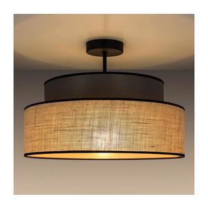 Plafonieră BOHO 1xE27/60W/230V maro/bej imagine