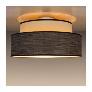 Plafonieră GRACE 1xE27/60W/230V crem/maro imagine