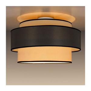 Plafonieră GRACE 1xE27/60W/230V crem/maro imagine