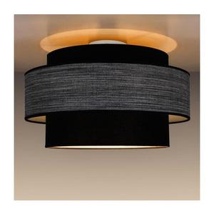 Plafonieră GRACE 1xE27/60W/230V negru/gri imagine