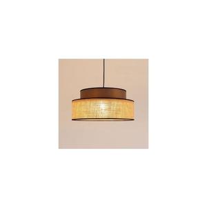 Lustră pe cablu BOHO 1xE27/60W/230V maro/bej imagine