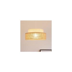 Lustră pe cablu BOHO 1xE27/60W/230V alb/bej imagine