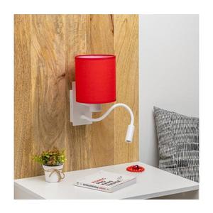 Lampă LED de perete Brilagi NUBILA 1xE27/25W/230V + LED/3W alb/roșu imagine