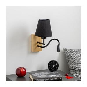 Lampă de perete Brilagi NUBILA WOOD 1xE27/25W/230V stejar/negru imagine
