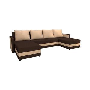 Colțar extensibil universal în formă de U BRISTOL maro/bej imagine
