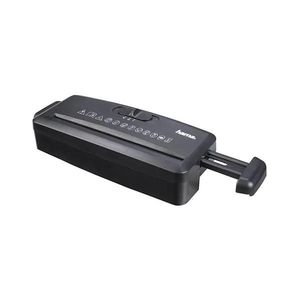 Distrugător mini de documente A4 230V negru Hama imagine