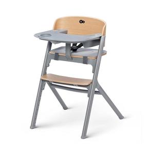 Scaun de masă pentru copii KINDERKRAFT SELECT 3 în 1 LIVY Premium oak imagine