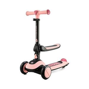Trotinetă pentru copii KINDERKRAFT 2 în 1 HALLEY Rose pink imagine