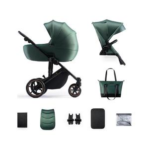 Cărucior de copii combinat 2 în 1 KINDERKRAFT PRIME 2 verde imagine