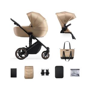 Cărucior de copii combinat 2 în 1 KINDERKRAFT PRIME 2 bej imagine