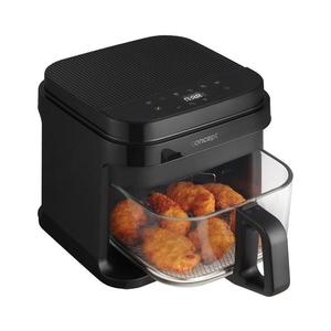 Friteuză cu aer cald Concept FR5500 GLASS & 5, 5 l 1200W/230V negru imagine