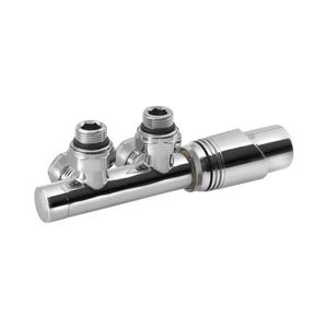 Set de racorduri termostatice pentru racord central Bruckner WICHER crom lucios imagine