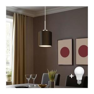 Lustră LED pe cablu Eglo TUNJA 1xE27/60W/230V maro imagine
