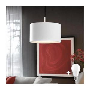 Lustră LED pe cablu Eglo TUNJA 1xE27/60W/230V alb imagine
