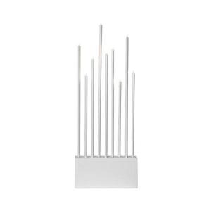 Sfeșnic de Crăciun BUZZ 9xE5/0, 6W/230/12V alb Eglo 410953 imagine