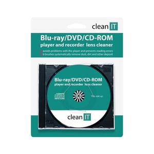 Disc de curățare CLEAN IT CL-320 pentru unități Blu-ray/DVD/CD-ROM imagine