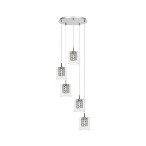 Lustră de cristal pe cablu DUCHESS 5xG9/40W/230V Rabalux 3117 imagine