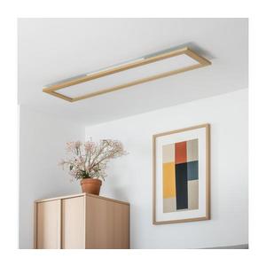 Panou LED RGBW dimabil aplicat/încastrat Eglo SALOBRENA-C LED/34W/230V maro + telecomandă imagine