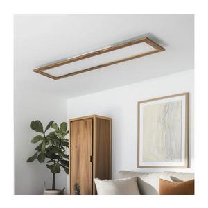 Panou LED RGBW dimabil aplicat/încastrat Eglo SALOBRENA-C LED/34W/230V maro + telecomandă imagine