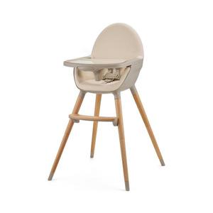 Scaun de masă pentru copii KINDERKRAFT FINI2 fag/bej imagine