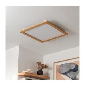 Panou LED aplicat Eglo SALOBRENA-RW WOOD LED/34W/230V 2700/4000K maro imagine