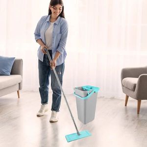 Mop cu storcător Set curat vertical imagine