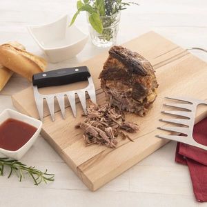 Set de 2 furculițe pentru carne din oțel inoxidabil imagine