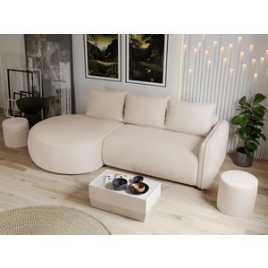 Coltar Extensibil Fiore Plusat Crem imagine
