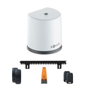 Kit Automatizare Porti Culisante Somfy FreeVia Essential, 2 Telecomenzi, Deschidere / Inchidere Automata imagine