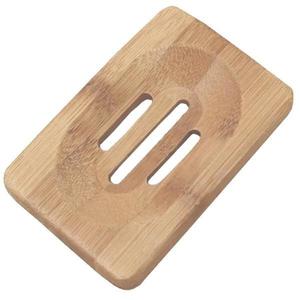 Sapuniera minimalista, bambus, 12x7.5 cm imagine