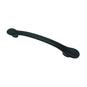 Maner model Uriel, 224 mm, finisaj negru mat imagine