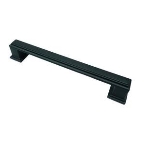 Maner model Tasso, 128 mm, finisaj negru mat imagine