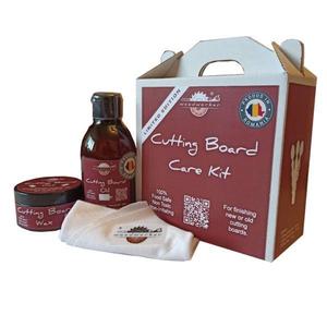 Pachet intreţinere lemnarie, Cutting Board Care Kit, food safe, non toxic, woodworker imagine