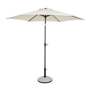Umbrela pentru gradina/terasa Kalife, Bizzotto, Ø270 cm, stalp Ø36/38 mm, aluminiu/poliester, ecru imagine