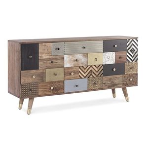 Bufet inferior Dhaval, Bizzotto, 150x40x78 cm, lemn de mango/MDF imagine