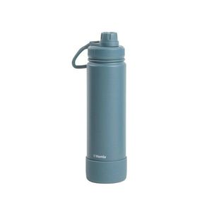 Termos Lunare, Homla, 8x28 cm, 650 ml, inox/plastic, albastru imagine