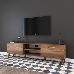Comoda TV A9 - 221, Rani, 180x35x48.6 cm, maro imagine