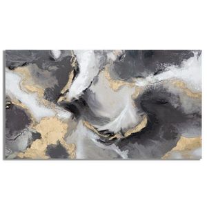 Tablou decorativ Richy, Mauro Ferretti, 180x100 cm, canvas pictat manual, multicolor imagine