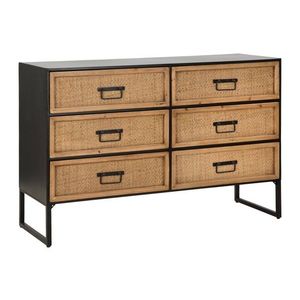 Comoda Hanoi, Mauro Ferretti, 120x40x80 cm, fier/MDF imagine