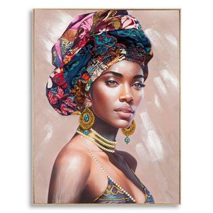 Tablou decorativ Alexandra -A, Mauro Ferretti, 92x122 cm, canvas pictat/lemn de brad, multicolor imagine