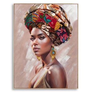 Tablou decorativ Alexandra -B, Mauro Ferretti, 92x122 cm, canvas pictat/lemn de brad, multicolor imagine