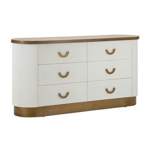 Comoda Tolosa, Mauro Ferretti, 152x40x77 cm, MDF/lemn de frasin/fier, multicolor imagine