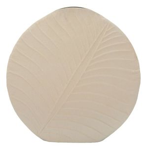 Vaza decorativa Dune, Mauro Ferretti, 41.5x41.5 cm, fier, crem imagine