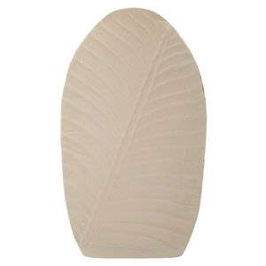 Vaza decorativa Dune High, Mauro Ferretti, 26x11x41 cm, fier, crem imagine