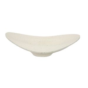 Vas decorativ Elegant, Mauro Ferretti, 41x12x41 cm, polirasina, crem imagine