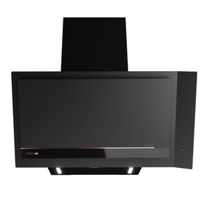 Hota Teka Infinity G1 DVI 88-G1 EOS BM design vertical 80cm Fresh AIR 786 m3/h free outlet sticla neagra imagine