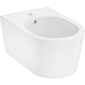 Bideu suspendat Hansgrohe EluPura S 54cm HygieneEffect alb imagine